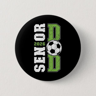 Fußball Senior Vater eines Senior Fußballspielers Button
