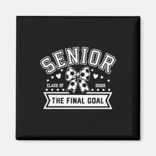 Fußball-Seniorenklasse 2026 Fußball Coquette Bow F Magnet