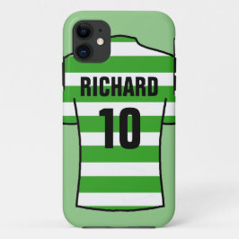 Fußball-Shirt in den grünen Hopfen Case-Mate iPhone Hülle
