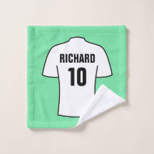 Fußball-Shirt in Weißwaschtuch