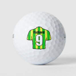 Fußball-Shirt mit Name und Nummer Golfball