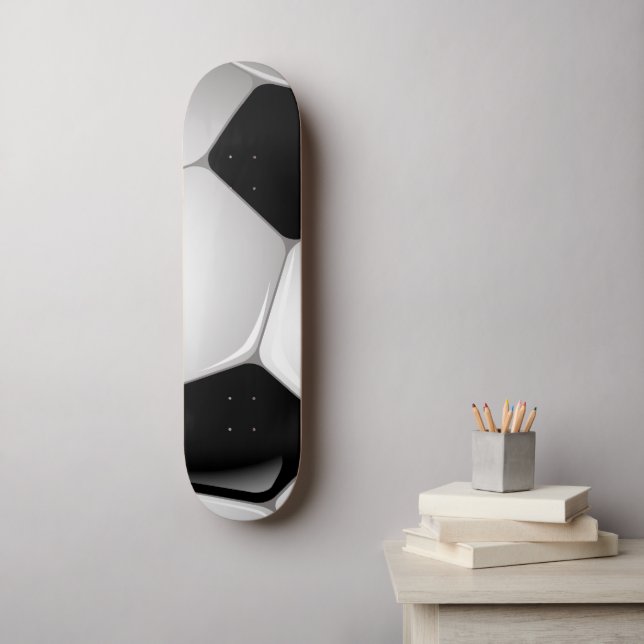 Fußball Skateboard (Wandkunst)
