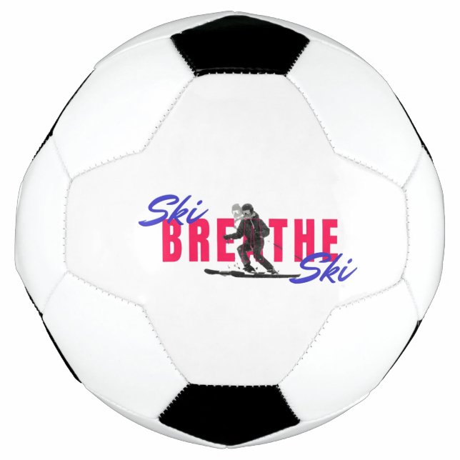 Fußball, Skiraum Ski - Maßgeschneidertes Sportball Fußball (Vorderseite)