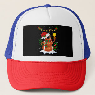 Fußball Snowman Weihnachtsmannmütze Frohe Weihnach Truckerkappe