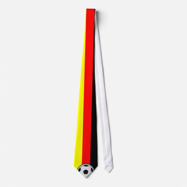Fussball Soccer Deutschland Germany Krawatte (Vorderseite)