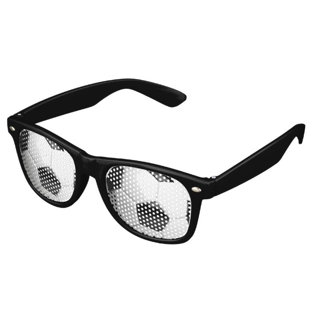 Fußball Sonnenbrille (Schrägansicht)