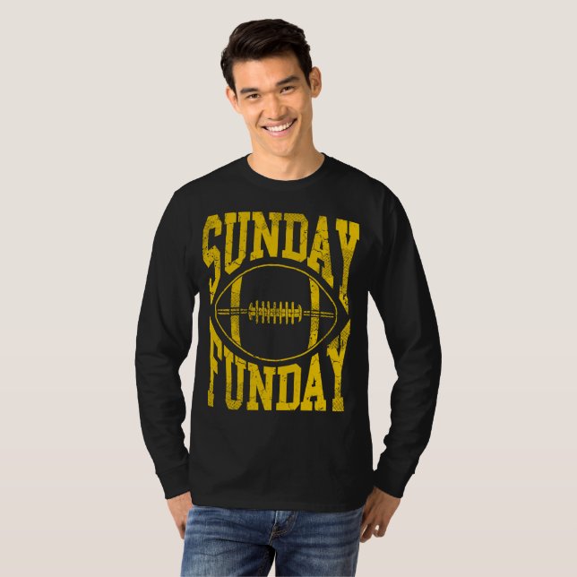 Fußball Sonntags Funday T-Shirt (Vorne ganz)