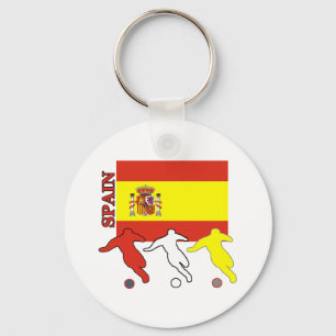 Fußball-Spanien-Schlüsselanhänger Schlüsselanhänger