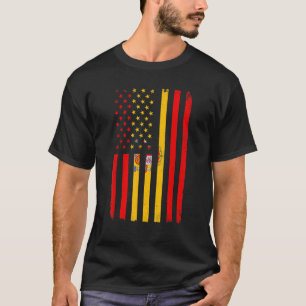 Fußball Spanien Spanische Flagge Fußball-Sport T-Shirt