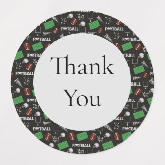 Fußball Spaß auf schwarz Etiketten