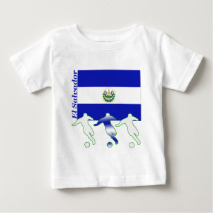 Fußball-Spieler - El Salvador Baby T-shirt