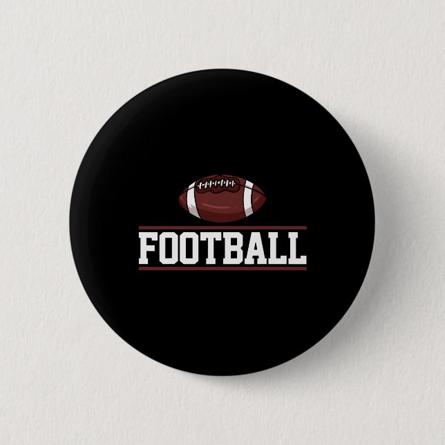 Fußball-Spieler-Geschenk Button (Vorderseite)