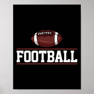 Fußball-Spieler-Geschenk Poster