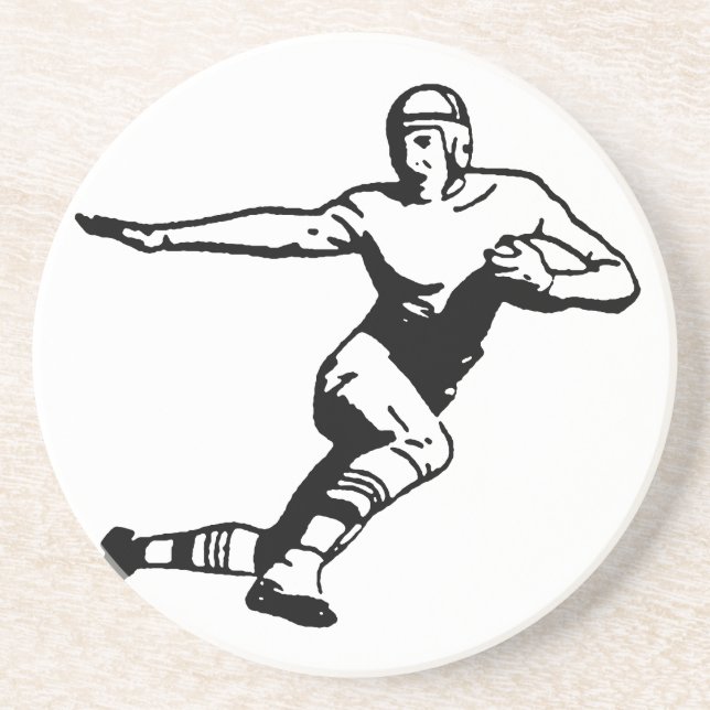 Fußball-Spieler Getränkeuntersetzer (Vorne)