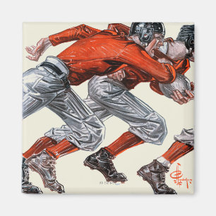 Fußball-Spieler Magnet