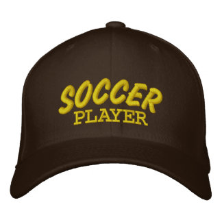 Fußball-Spieler mit individueller bestickter Hülle Bestickte Baseballkappe