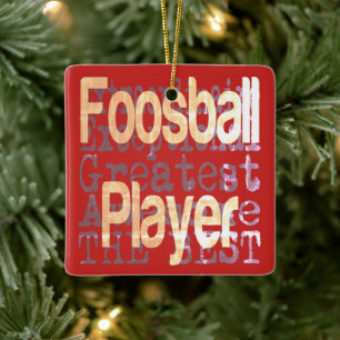 Fußball-Spieler-Sonderbeauftragter Keramikornament