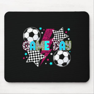 Fußball-Spieltag Vorbereiteter Fußball-Spieltag Mousepad