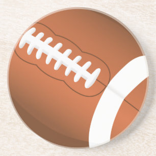 Fußball-Sport-Ball-Team-Spiel, das Stern-Trainer Sandstein Untersetzer