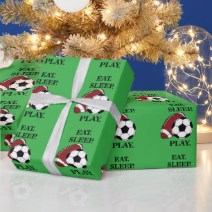 Fußball Sport Geburtstag Geschenkpapier