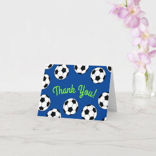 Fußball Sport Geburtstagsparty Danke Karte