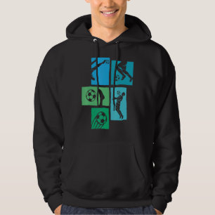 Fußball Sport Goalkeeper Football Midfielder Foot Hoodie