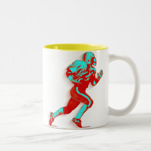 Fußball-Sport Zweifarbige Tasse
