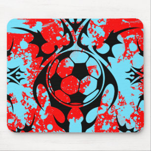 Fußball. Stamm. Mousepad
