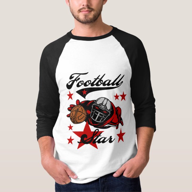 Fußball-Stern-T - Shirts und -geschenke (Vorderseite)