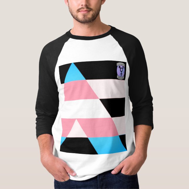 Fußball-Stil Trans Ally T-Shirt (Vorderseite)
