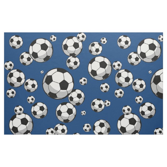 Fußball Stoff (Fat Quarter (45,7 x 55,9 cm))