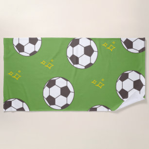 Fußball Strandtuch