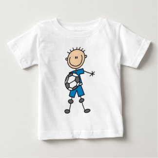 Fußball-Strichmännchen Baby T-shirt