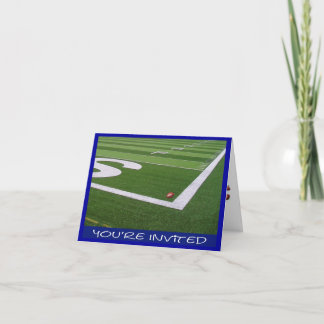 Fußball/Superbowl-Party Einladung