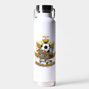 Fußball-Superfan Engelskarren Trinkflasche
