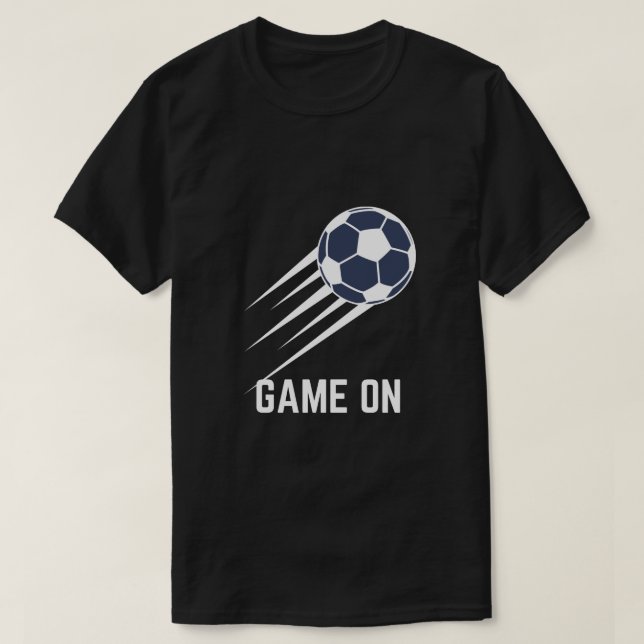 Fußball T-Shirt (Design vorne)