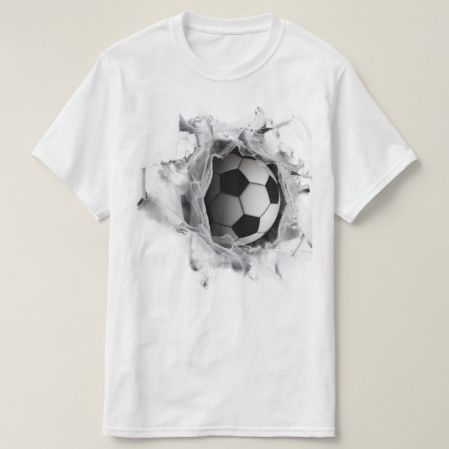 Fußball T-Shirt (Design vorne)
