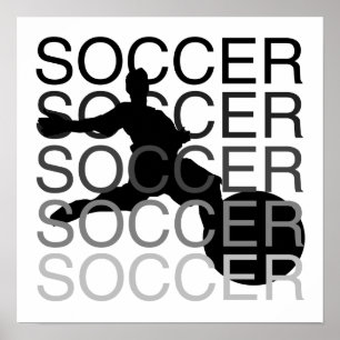 FUSSBALL T - Shirts und Geschenke Poster