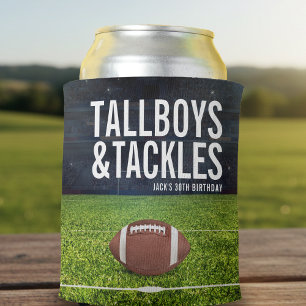 Fußball Tallboys & Tackles Sport-Geburtstagsfeier Dosenkühler