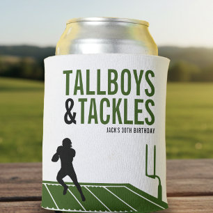 Fußball Tallboys & Tackles Sport-Geburtstagsfeier Dosenkühler