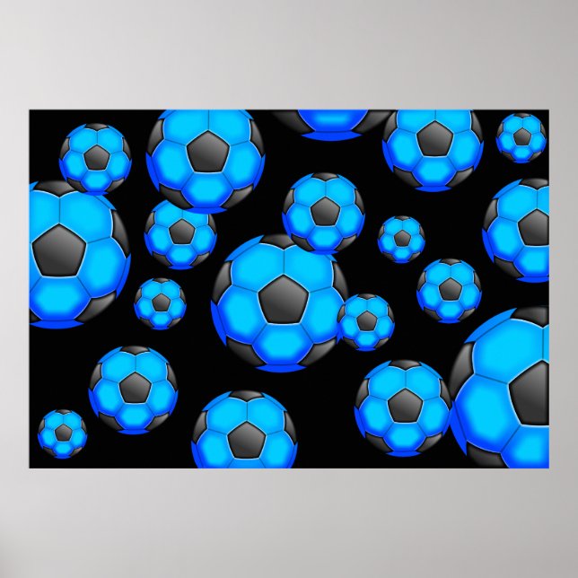 Fußball-Tapete Poster (Vorne)