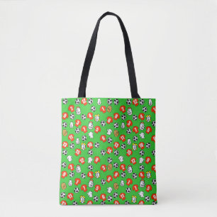 Fußball-Tasche mit roten Shirts Tasche