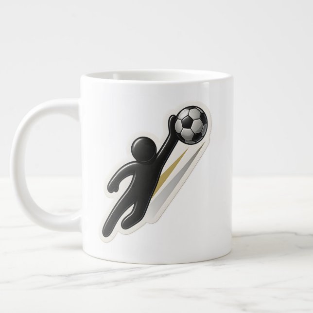 Fußball Tasse (Links)