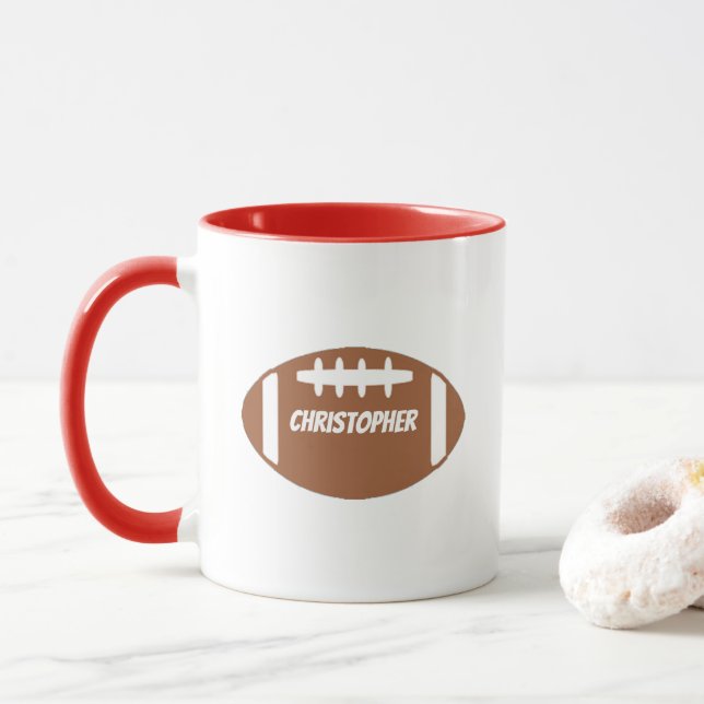 Fußball Tasse (Mit Donut)