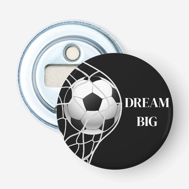 Fußball-Taste Flaschenöffner (Vorderseite)