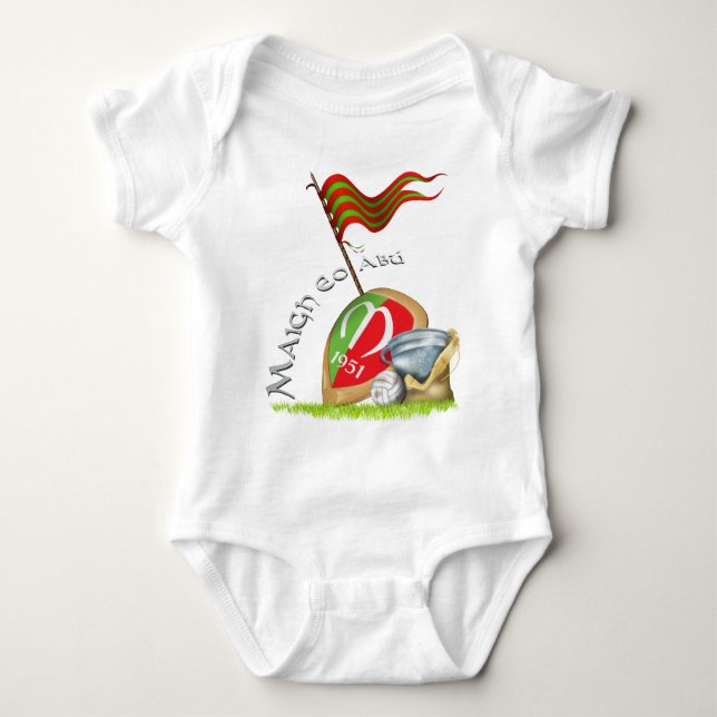 Fußball-Team 1951 Mayos GAA Baby Strampler (Vorderseite)
