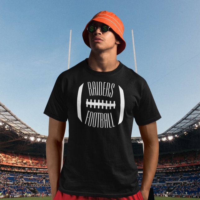 Fußball Team Name Spieler Trainer Custom T-Shirt (Custom football team name t-shirt.)