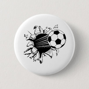 Fußball Tearout Button