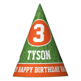 Fußball Thema Geburtstagsparty Hat Partyhütchen