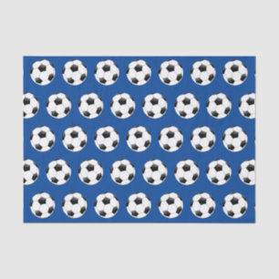 Fußball-Thema Geschenk TissueBlue Seidenpapier